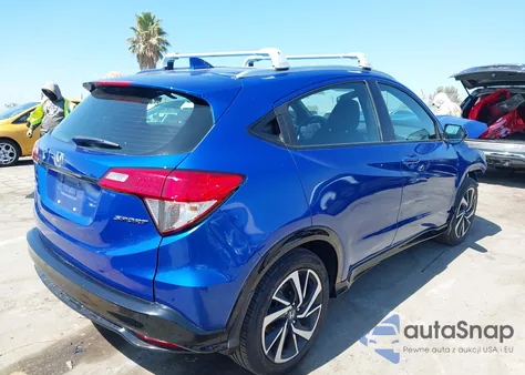 2019 Honda Hr-V Sport from USA, damaged, VIN 3CZRU5H1XKG715334